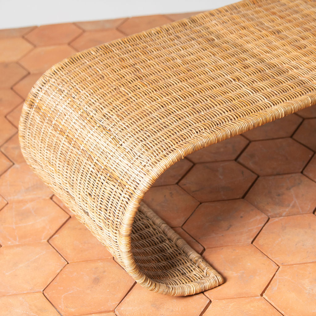 Healdsburg Wicker Coffee Table - Light House Co.