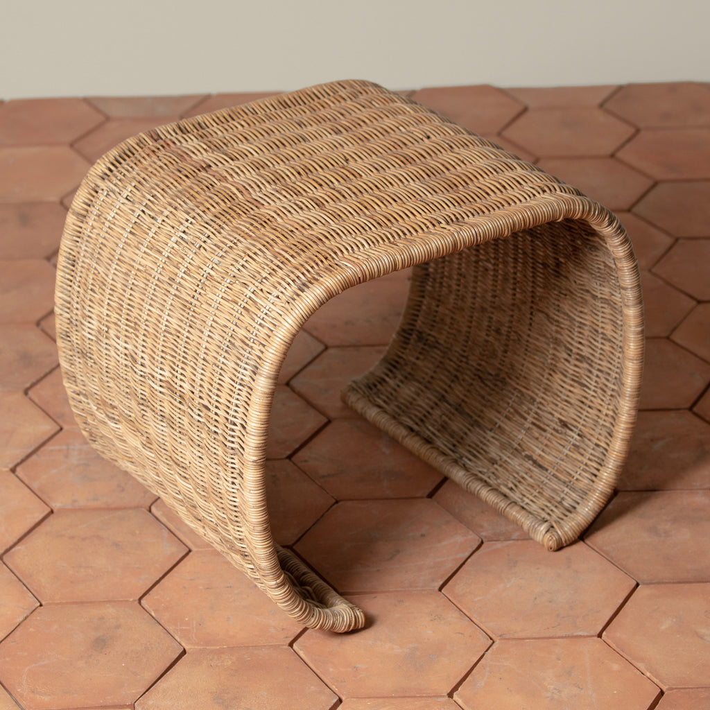 Healdsburg Wicker Side Table - Light House Co.