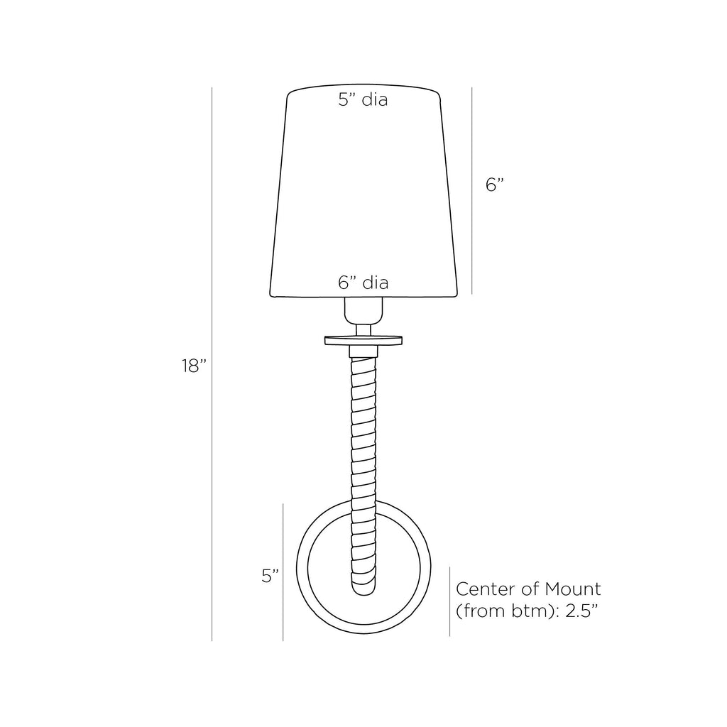 Wayman Sconce - Light House Co.