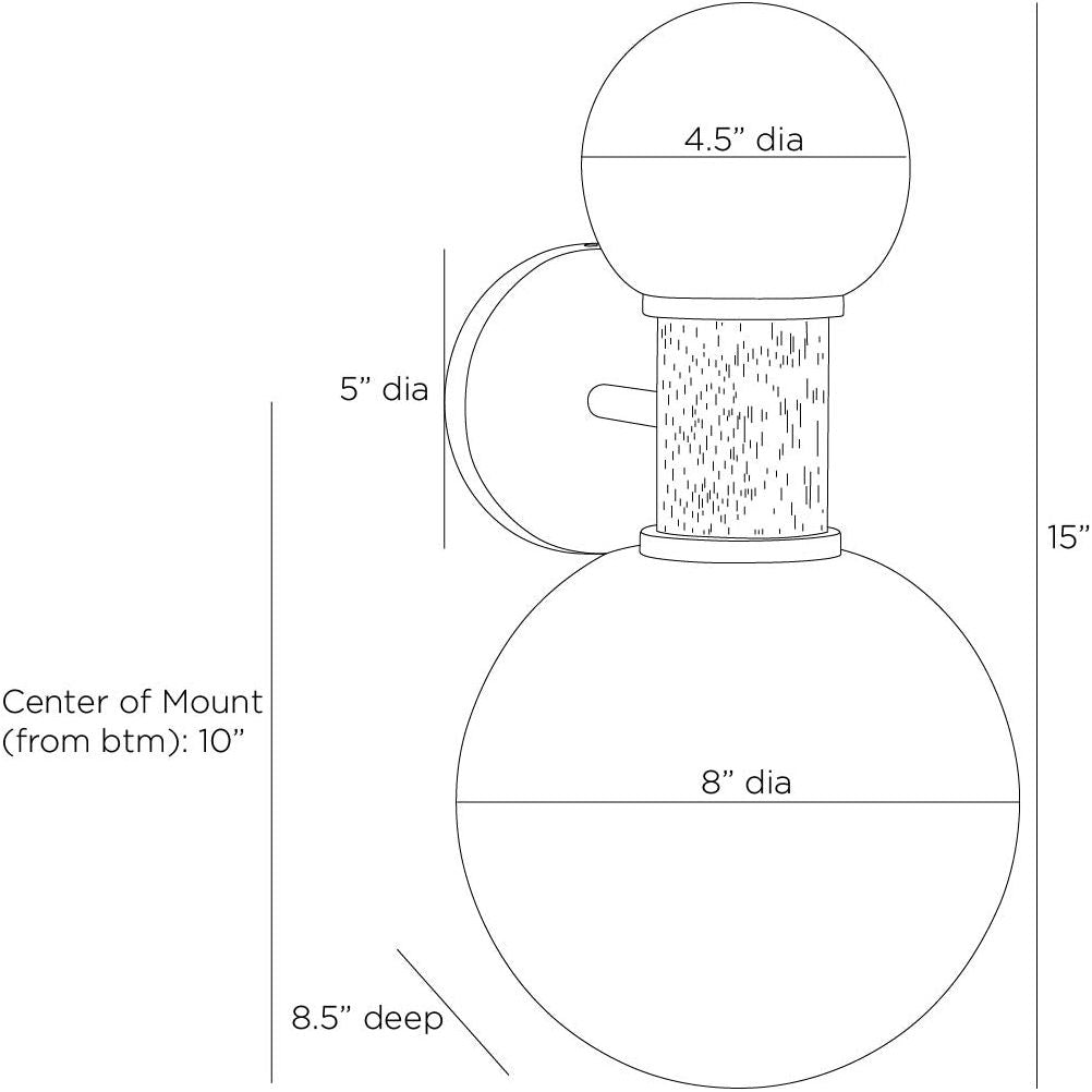 Cheyanne Sconce - Light House Co.