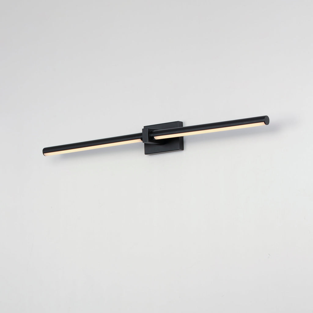 Dorian 30" LED Wall Sconce - Matte Black | Open Box - Light House Co.