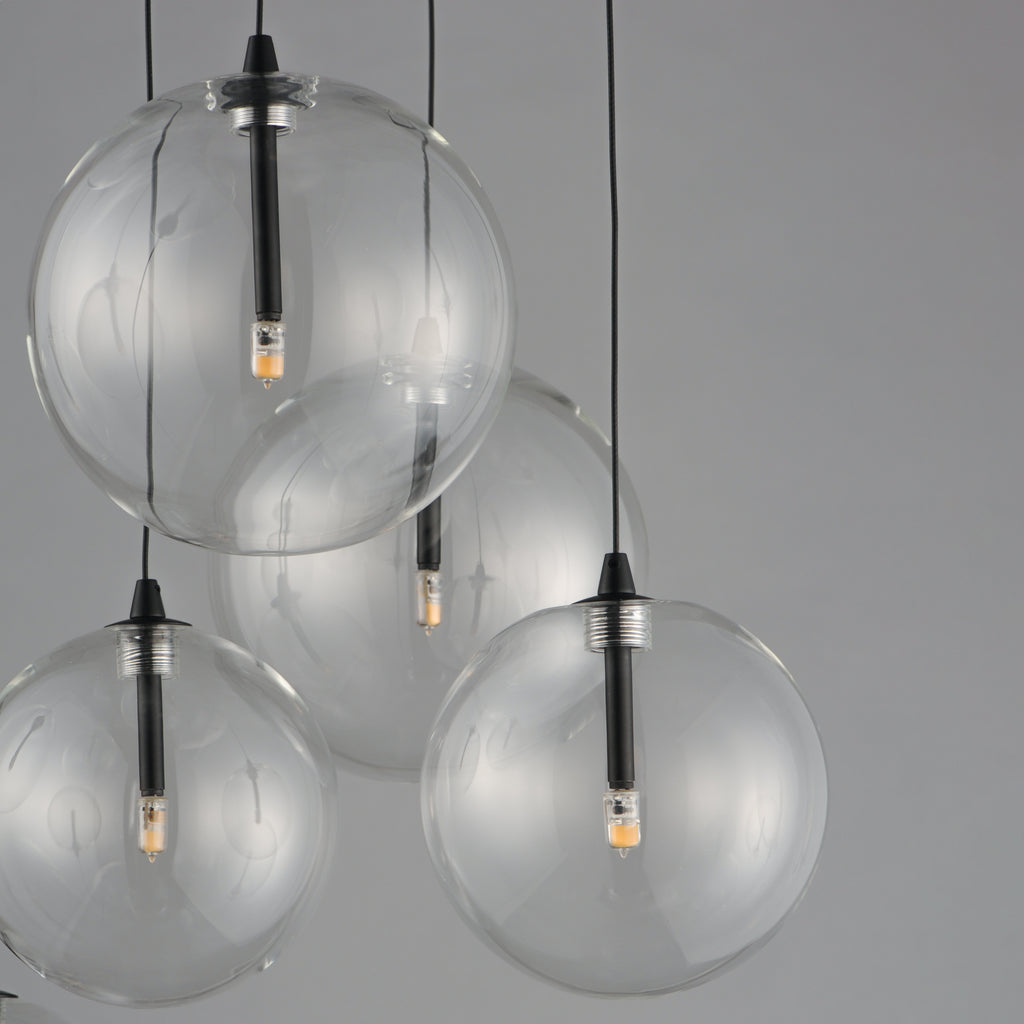 Global 9-Light LED Chandelier - Light House Co.