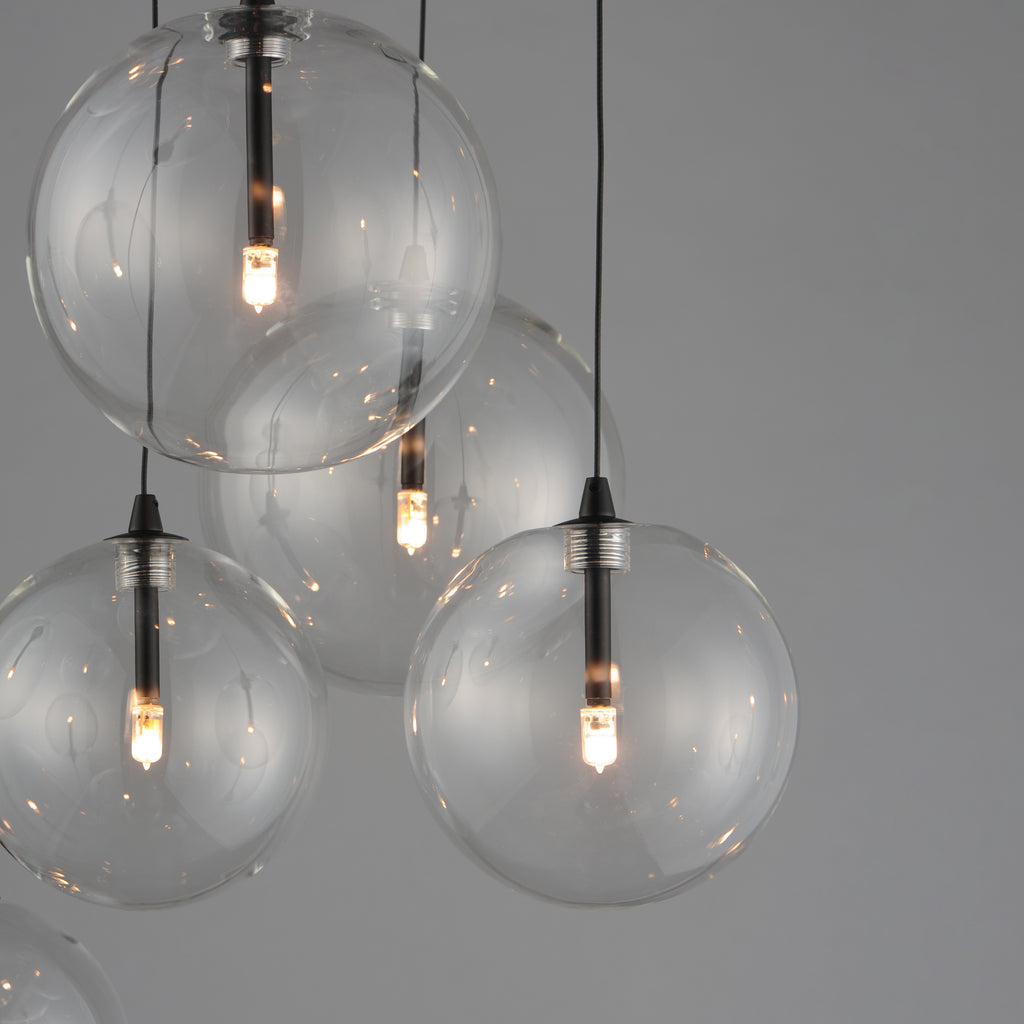Global 9-Light LED Chandelier - Light House Co.