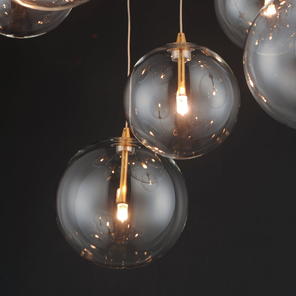 Global 9-Light LED Chandelier - Light House Co.