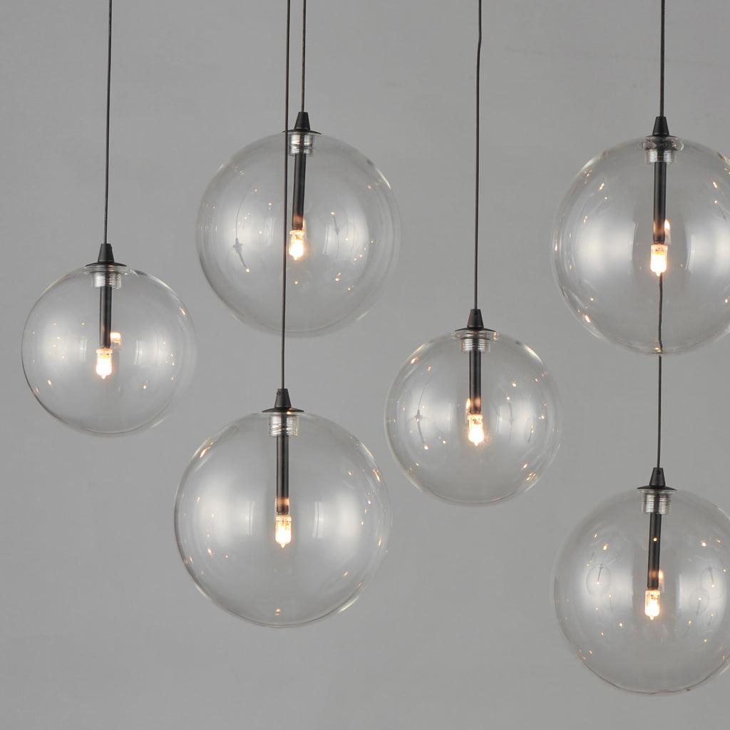 Global 10-Light LED Chandelier - Light House Co.