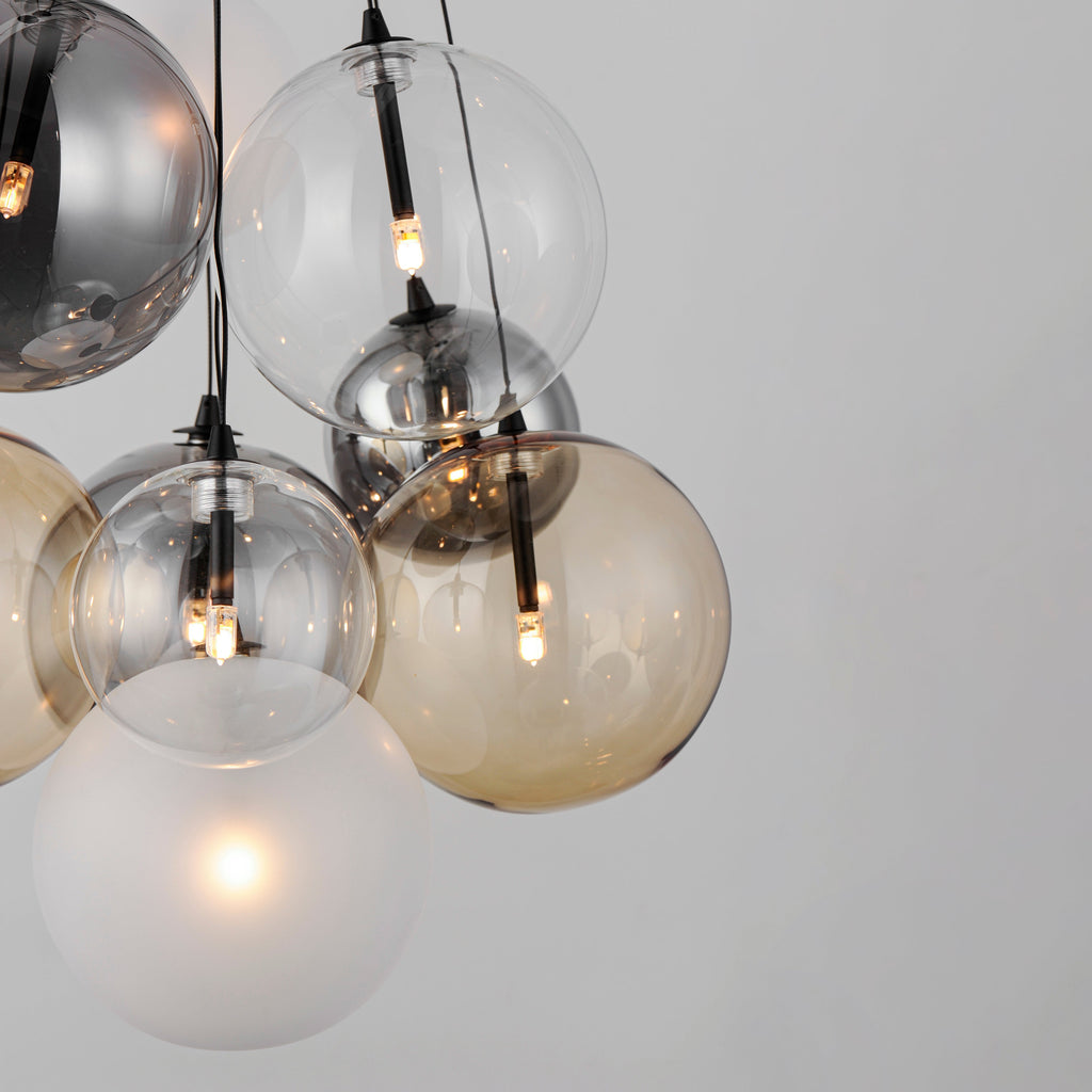 Burst 9 Light LED Chandelier - Light House Co.