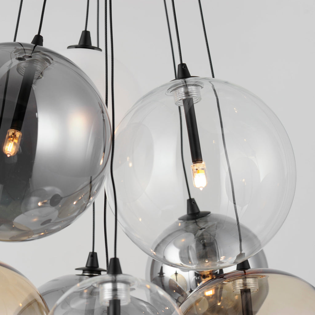 Burst 9 Light LED Chandelier - Light House Co.