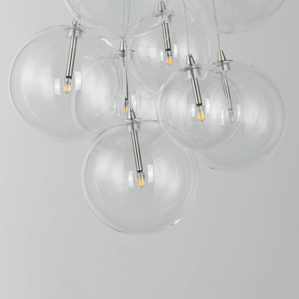 Burst 9 Light LED Chandelier - Light House Co.