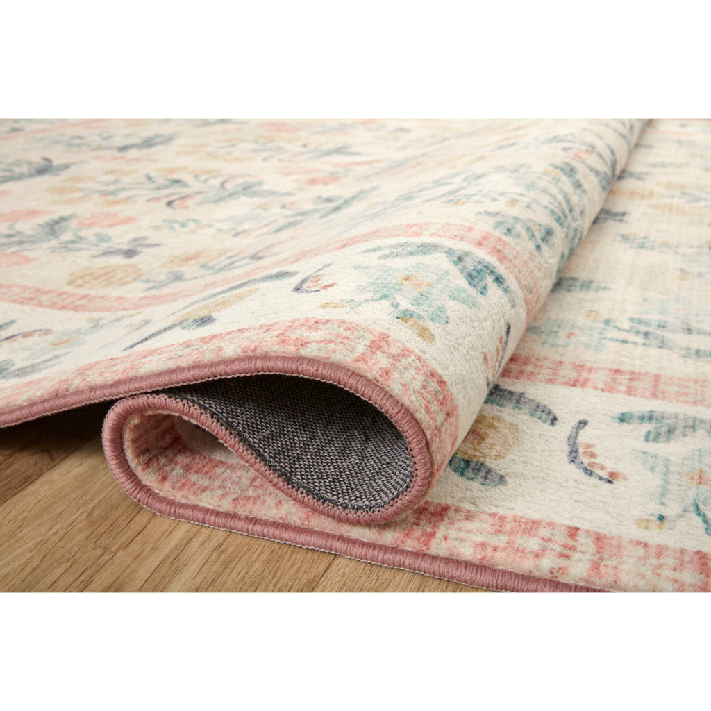 Eden Mughal Rose / Blush | Rifle Paper Co. Rugs x Loloi - Light House Co.