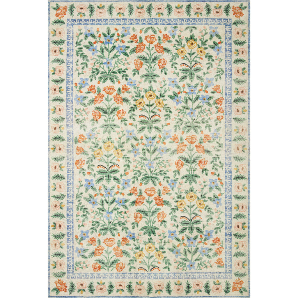 Eden Mughal Garden / Cream | Rifle Paper Co. Rugs x Loloi - Light House Co.