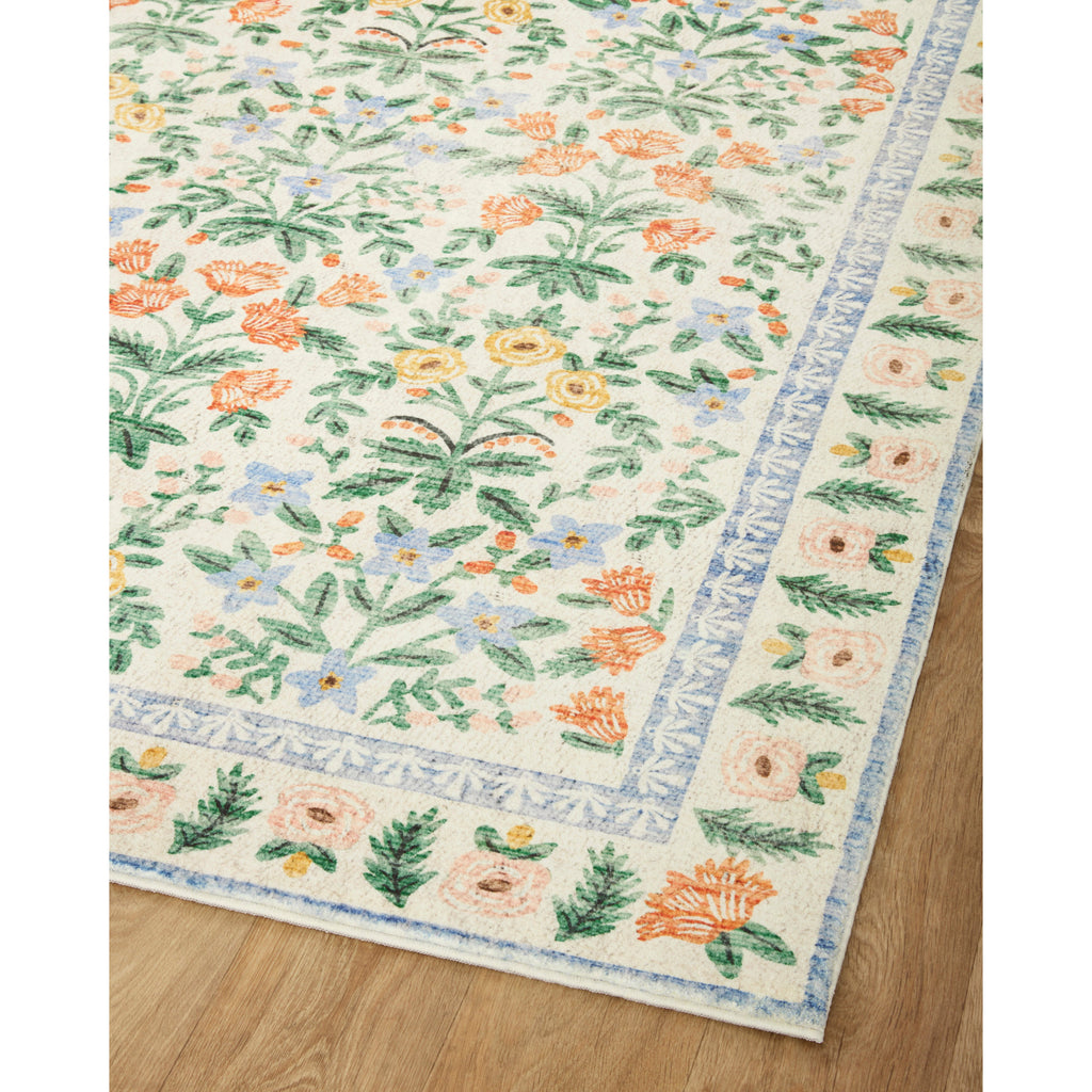 Eden Mughal Garden / Cream | Rifle Paper Co. Rugs x Loloi - Light House Co.