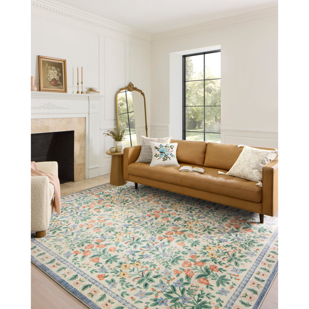 Eden Mughal Garden / Cream | Rifle Paper Co. Rugs x Loloi - Light House Co.