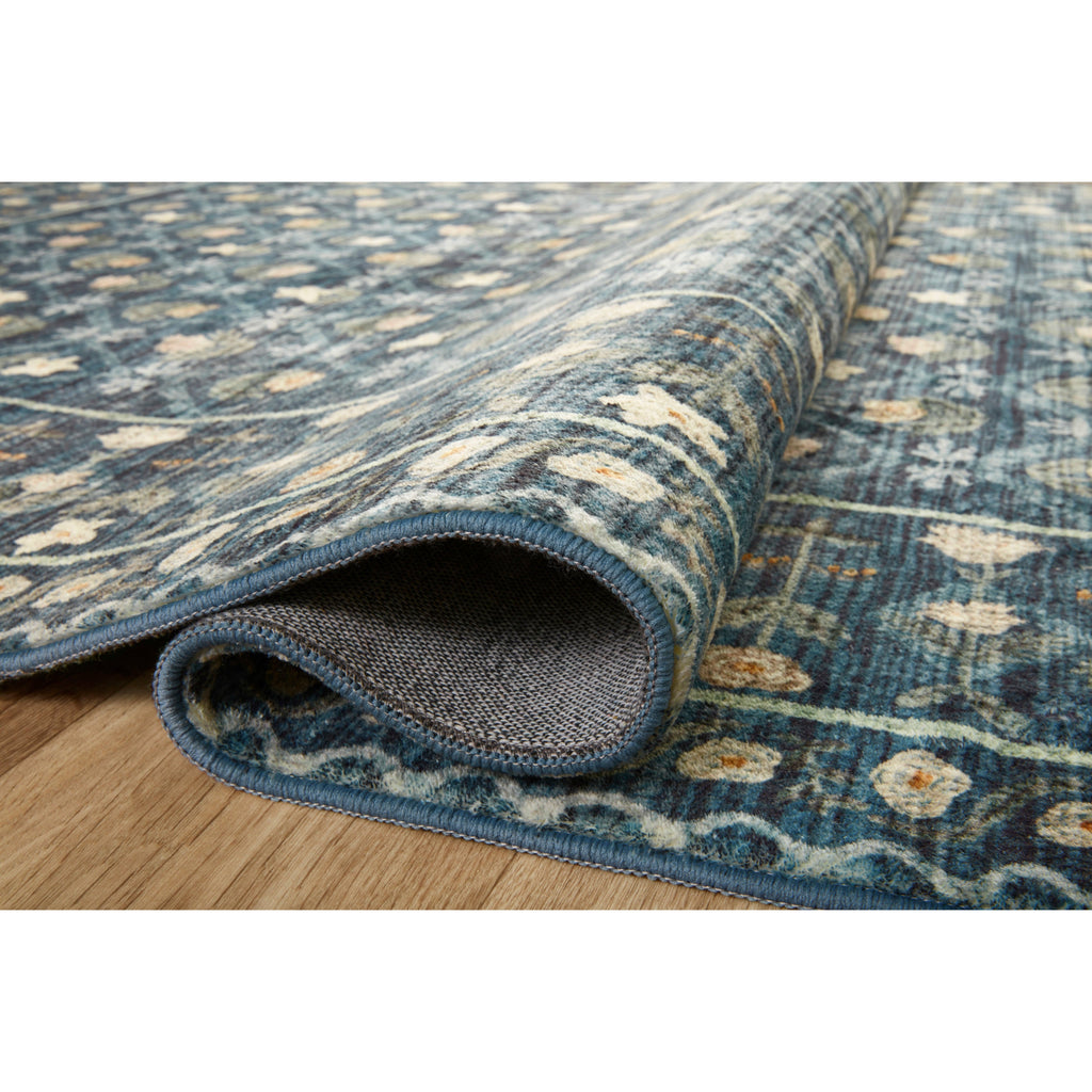 Eden Lattice / Indigo | Rifle Paper Co. Rugs x Loloi - Light House Co.