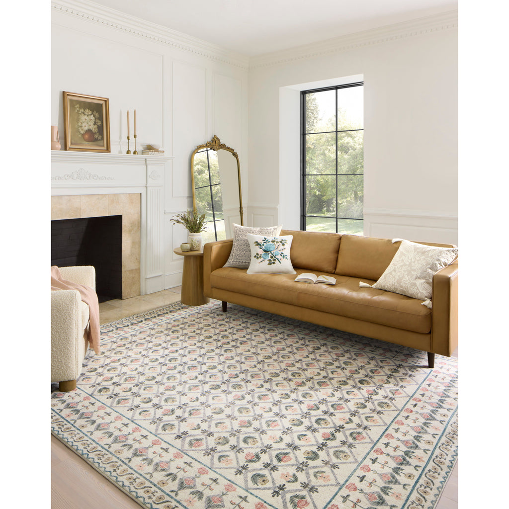 Eden Lattice / Ivory | Rifle Paper Co. Rugs x Loloi - Light House Co.