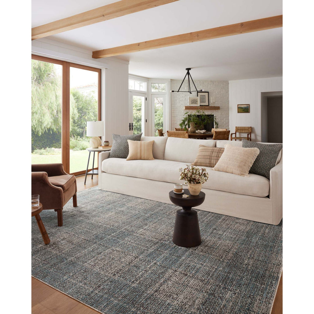 Ember Denim / Charcoal Rug | Angela Rose x Loloi - Light House Co.