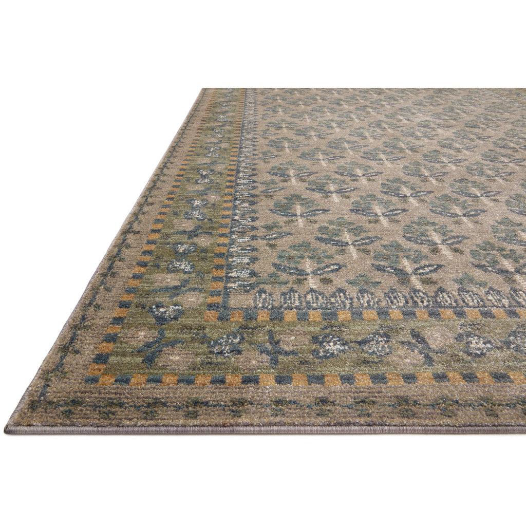 Fiore Forte / Grey | Rifle Paper Co. Rugs x Loloi - Light House Co.