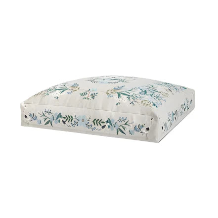 RP Grey / Multi Pouf | Rifle Paper Co. x Loloi - Light House Co.