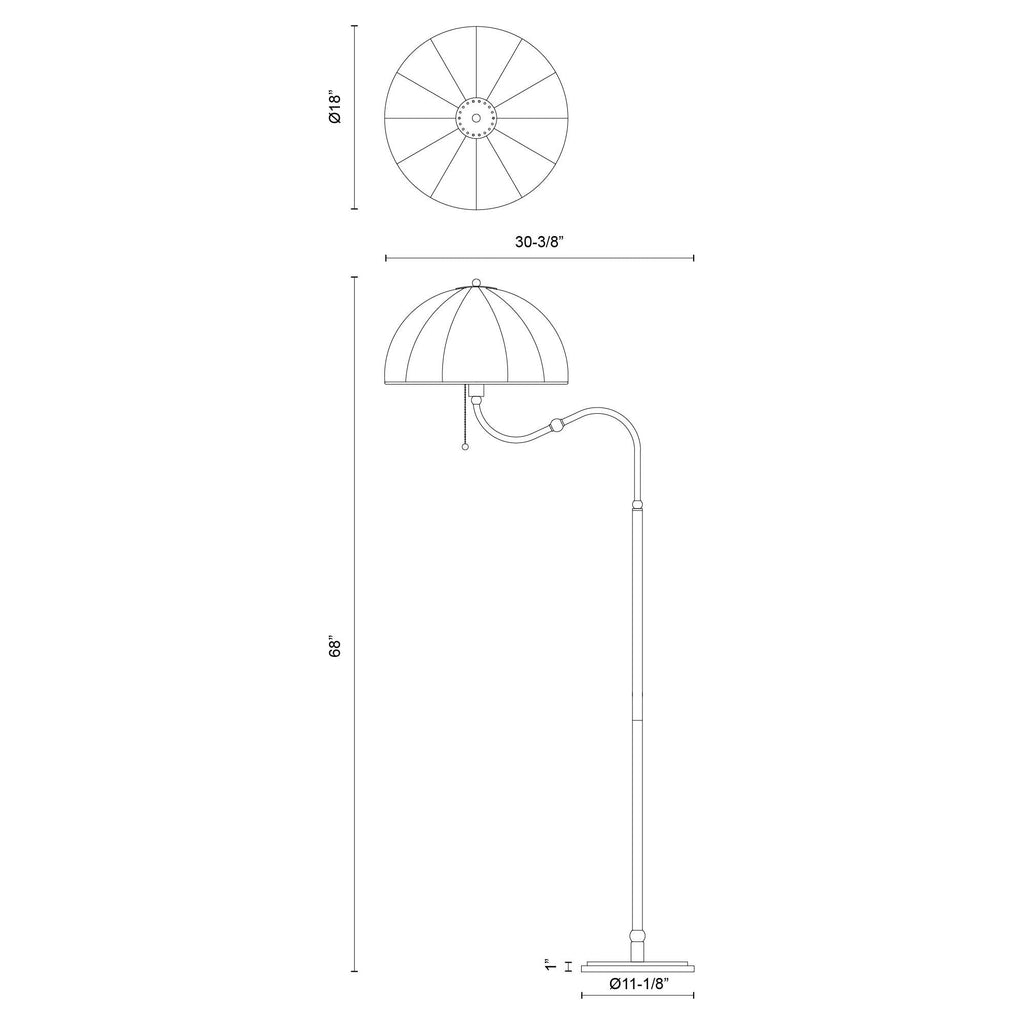 Crosby Floor Lamp - Light House Co.