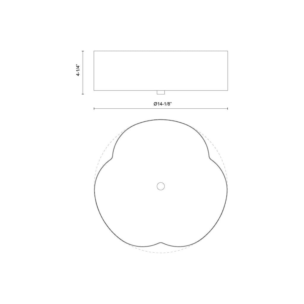 Adella Flush Mount - Light House Co.