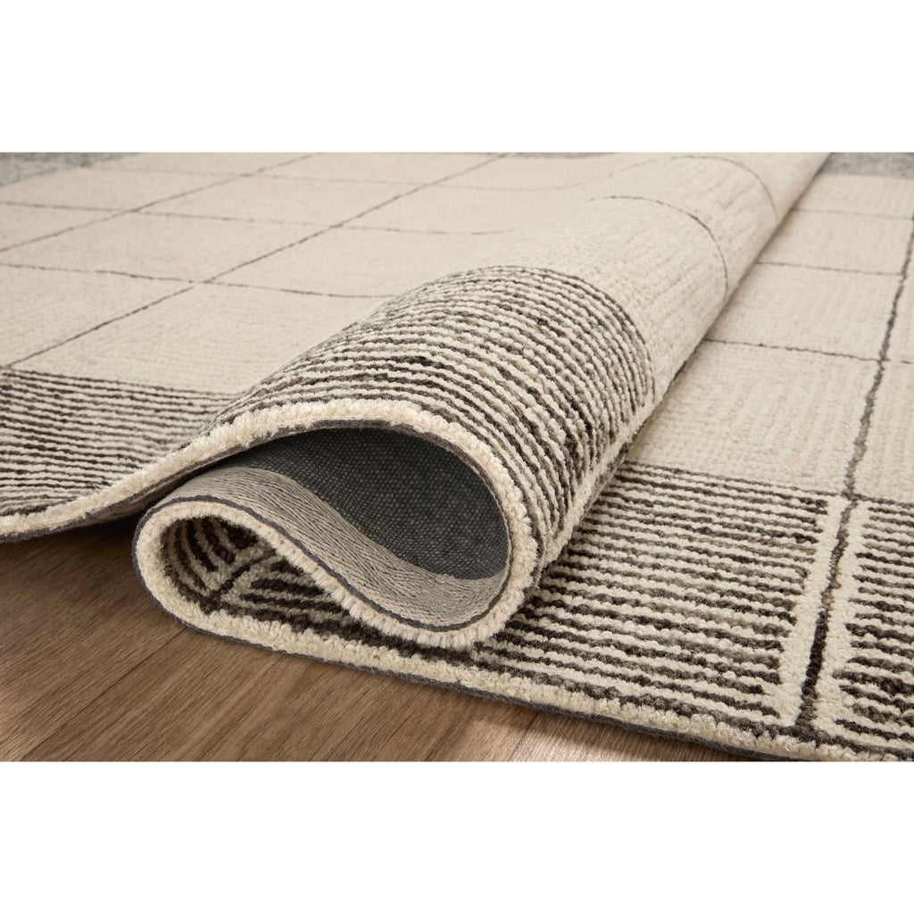 Francis Cream / Black Rug | Chris Loves Julia x Loloi - Light House Co.