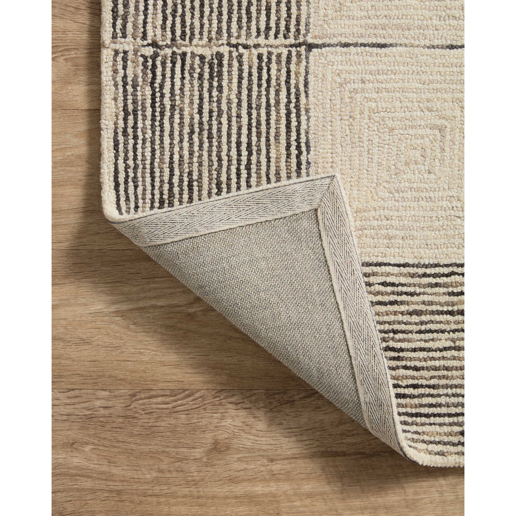 Francis Cream / Black Rug | Chris Loves Julia x Loloi - Light House Co.