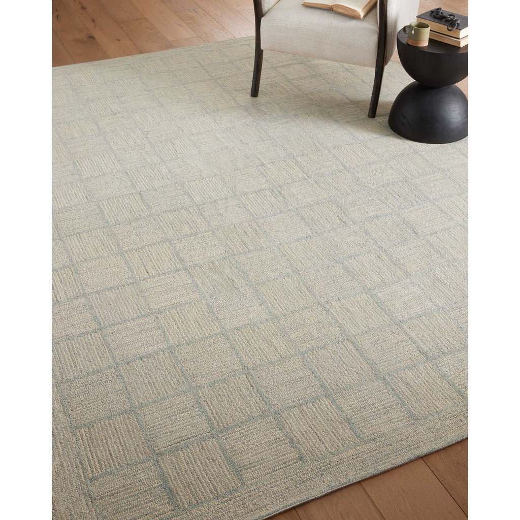 Francis Silver / Sky Rug | Chris Loves Julia x Loloi - Light House Co.
