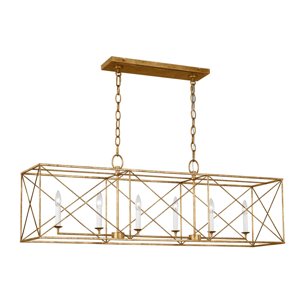 Beatrix Large Linear Lantern - Light House Co.