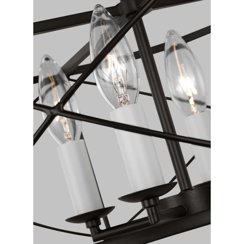 Beatrix Medium Semi-Flush Mount - Light House Co.