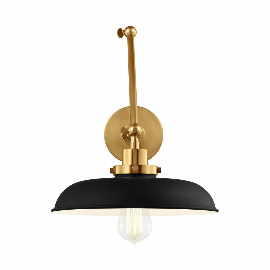 Wellfleet Double Arm Wide Task Sconce - Light House Co.