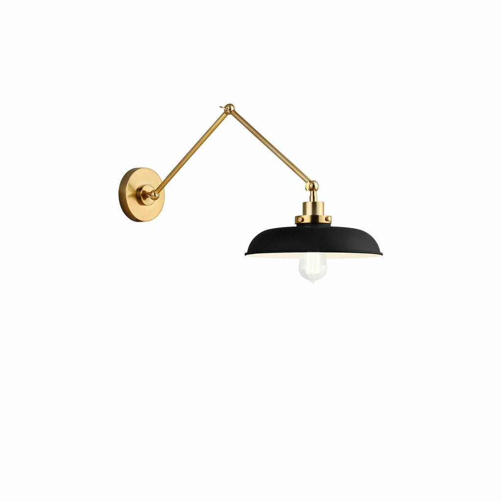 Wellfleet Double Arm Wide Task Sconce - Light House Co.
