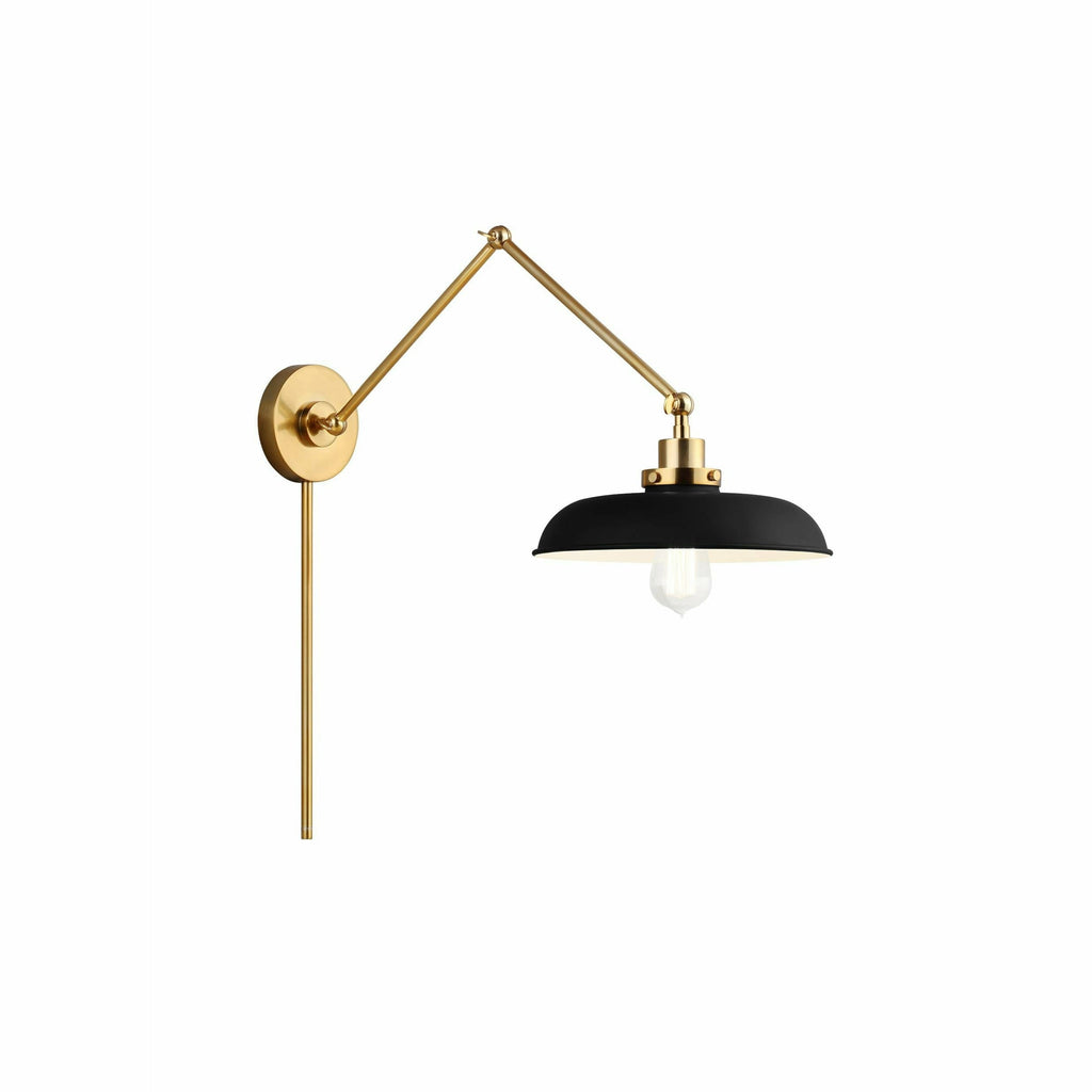 Wellfleet Double Arm Wide Task Sconce - Light House Co.