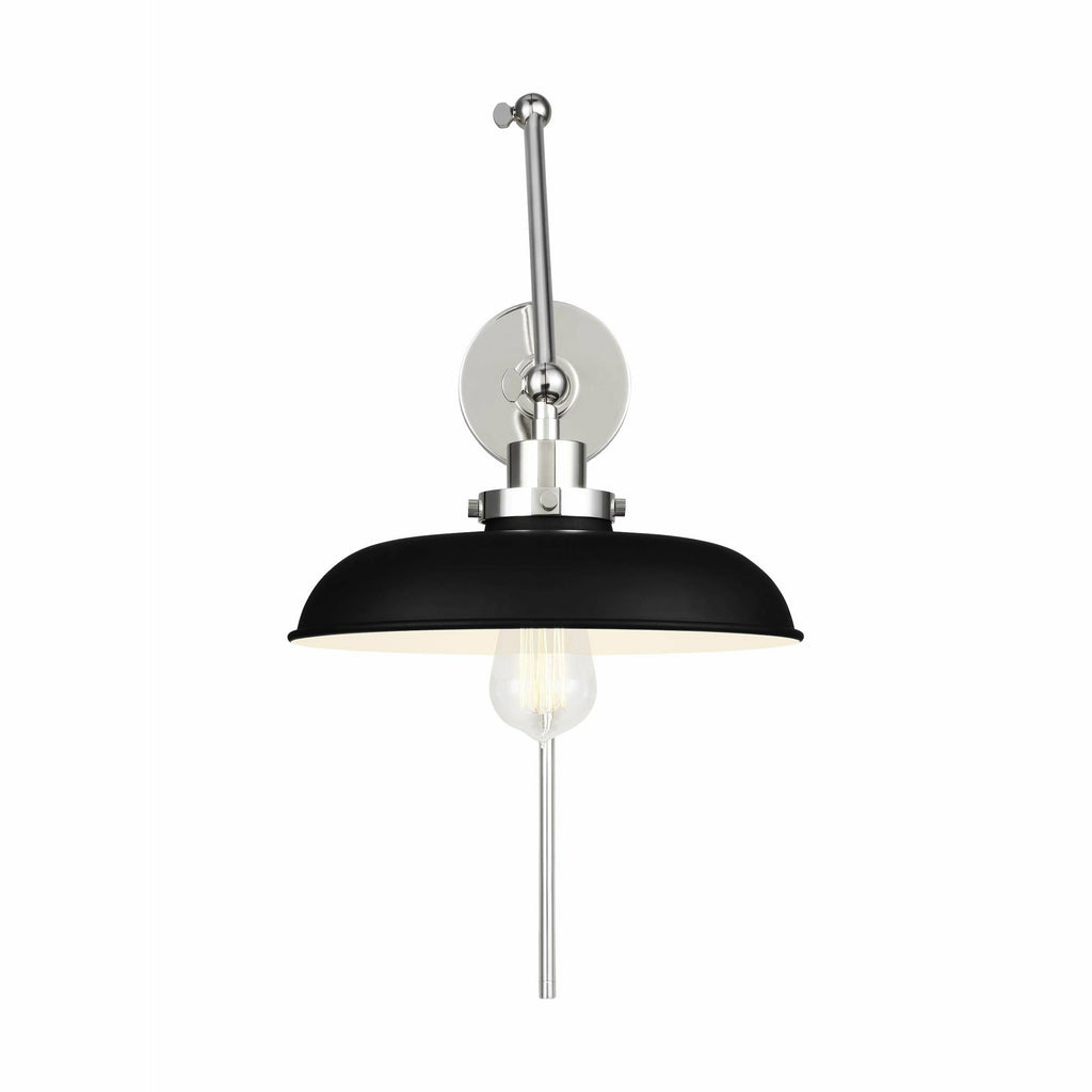 Wellfleet Double Arm Wide Task Sconce - Light House Co.
