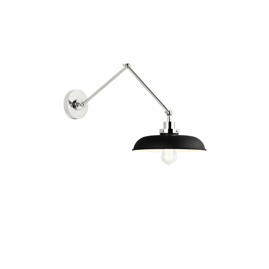 Wellfleet Double Arm Wide Task Sconce - Light House Co.