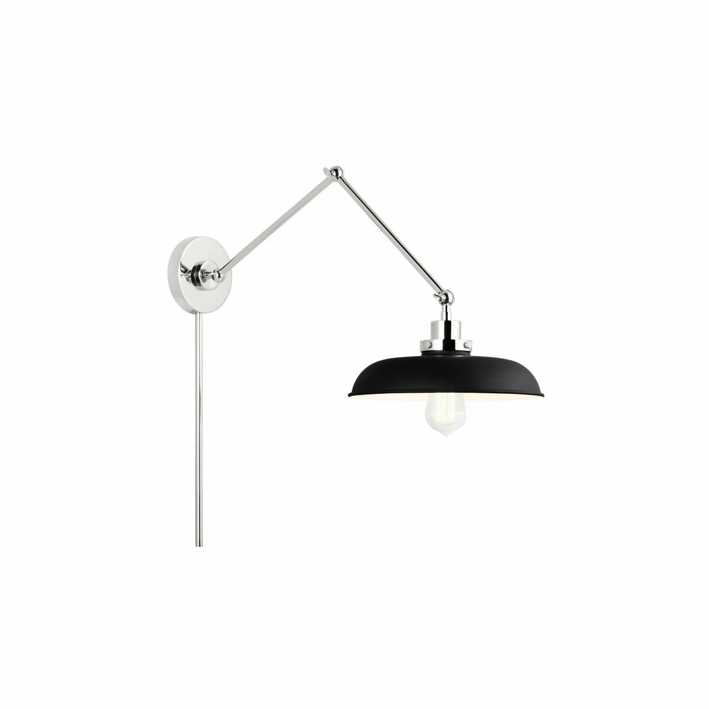 Wellfleet Double Arm Wide Task Sconce - Light House Co.