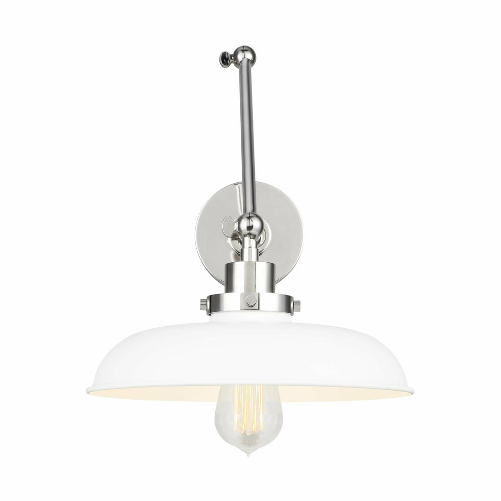 Wellfleet Double Arm Wide Task Sconce - Light House Co.