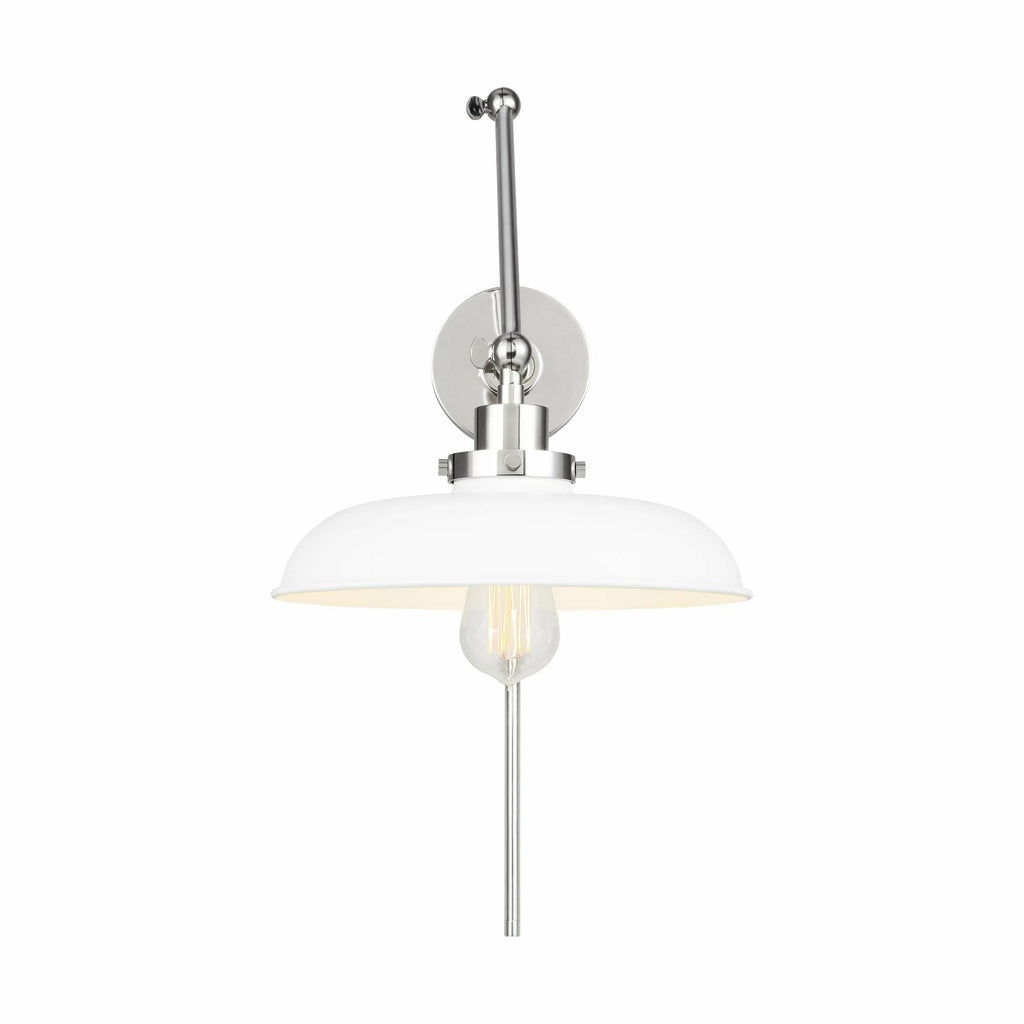 Wellfleet Double Arm Wide Task Sconce - Light House Co.