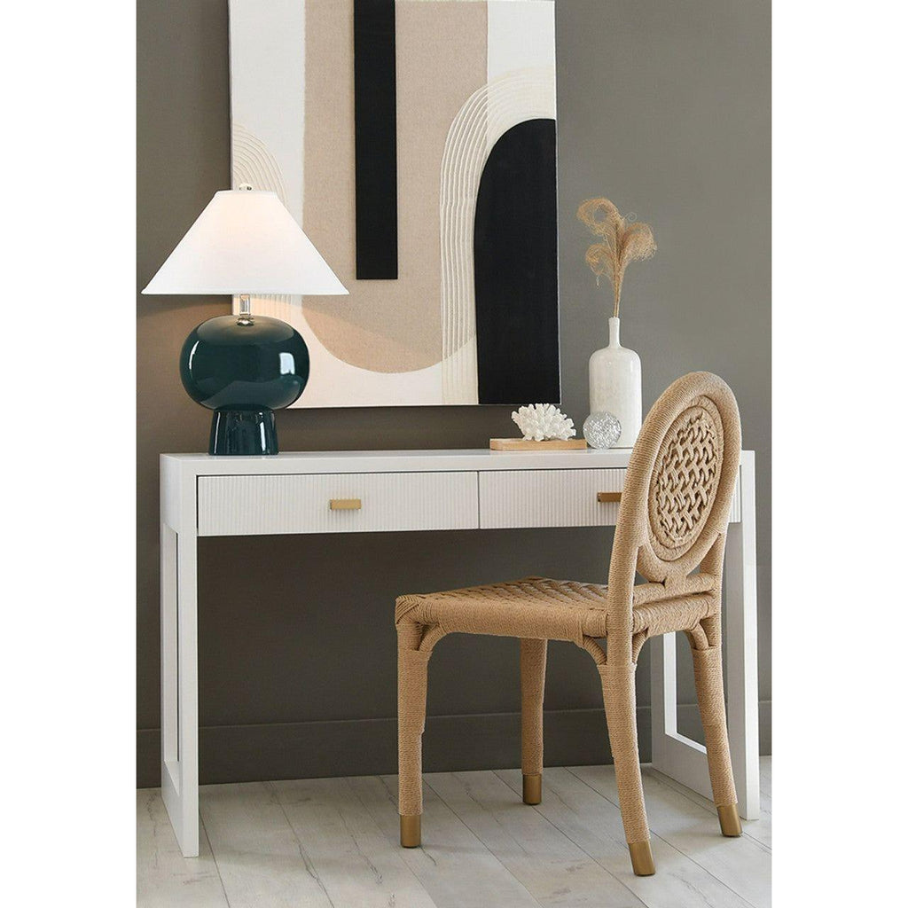 Larkin Two Drawer Desk - Light House Co.