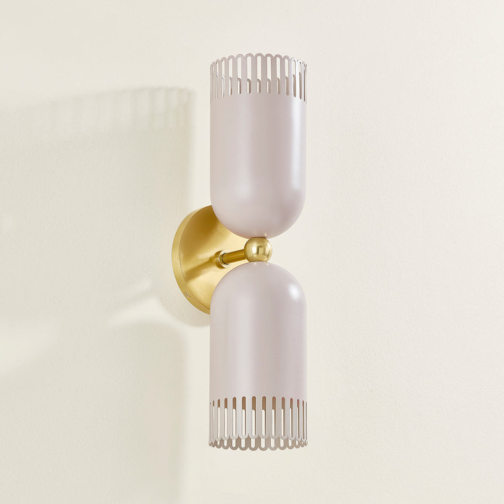 Liba Double Wall Sconce | Zoe Feldman x Mitzi - Light House Co.