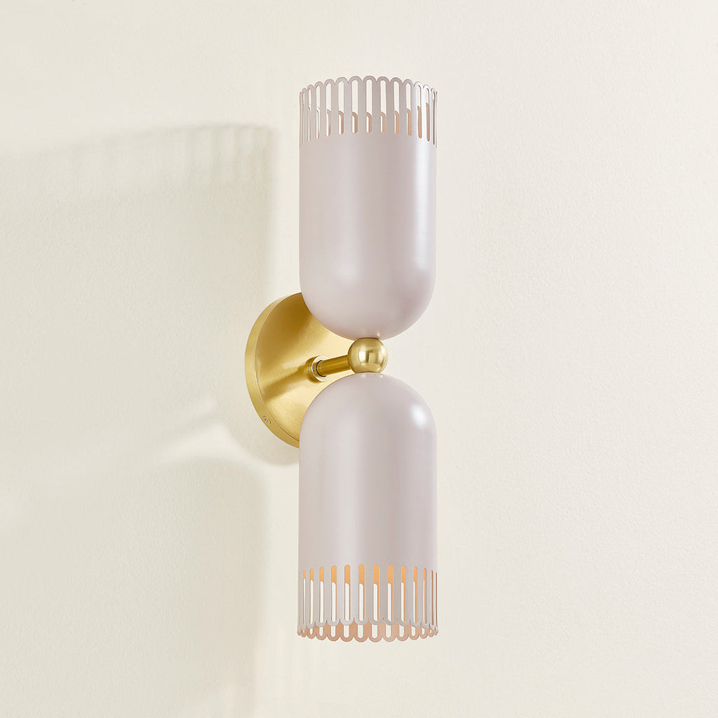 Liba Double Wall Sconce | Zoe Feldman x Mitzi - Light House Co.