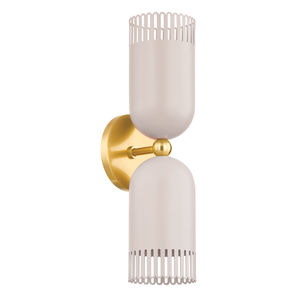 Liba Double Wall Sconce | Zoe Feldman x Mitzi - Light House Co.
