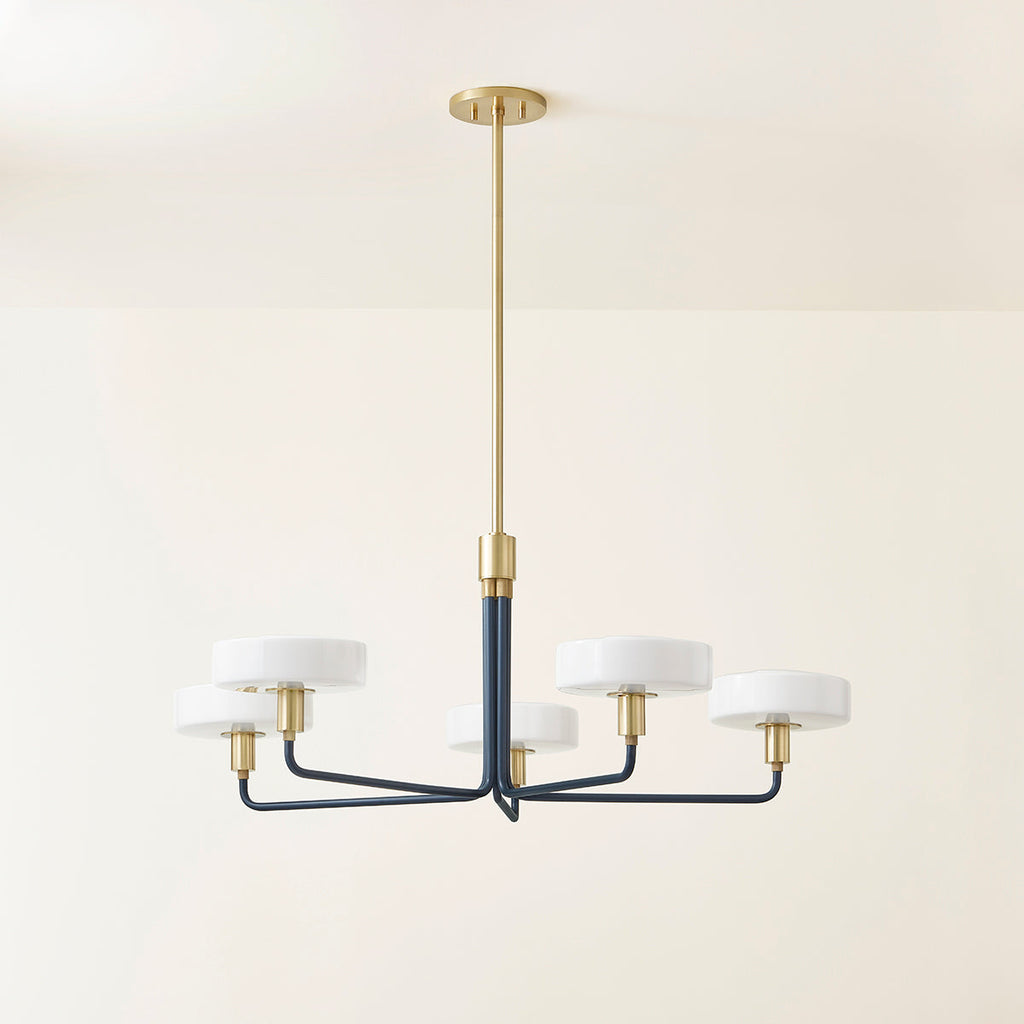 Aston Chandelier | Zoe Feldman x Mitzi - Light House Co.