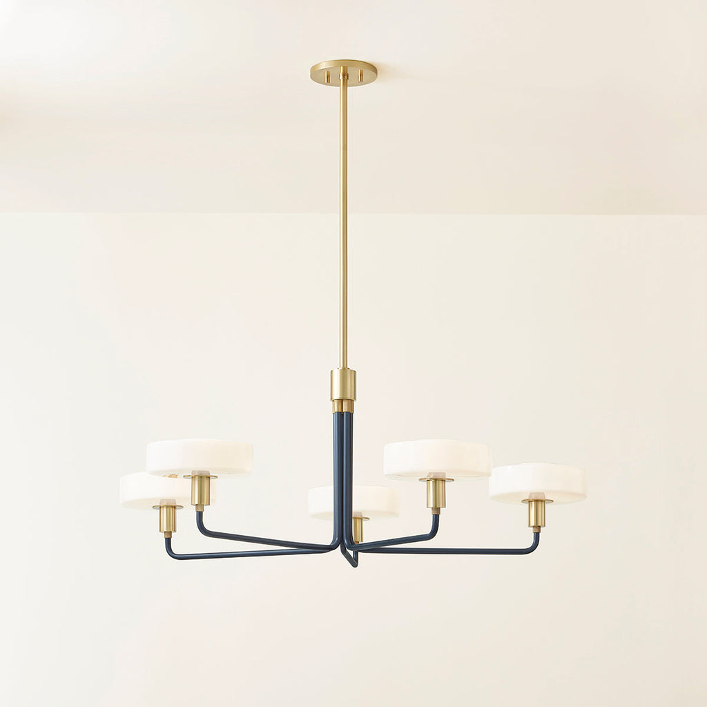 Aston Chandelier | Zoe Feldman x Mitzi - Light House Co.