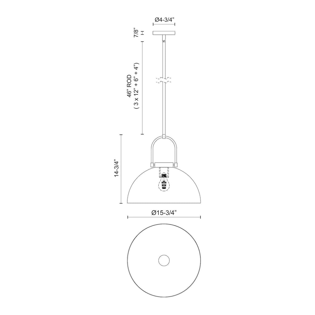 Harper Pendant - Light House Co.