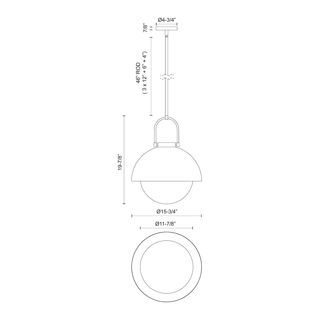 Harper Pendant - Light House Co.