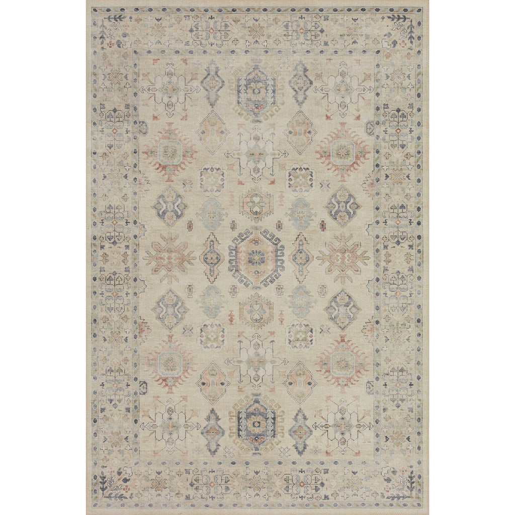 Hathaway Beige / Multi Rug - Light House Co.
