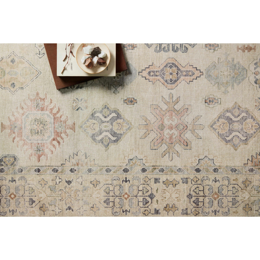 Hathaway Beige / Multi Rug - Light House Co.