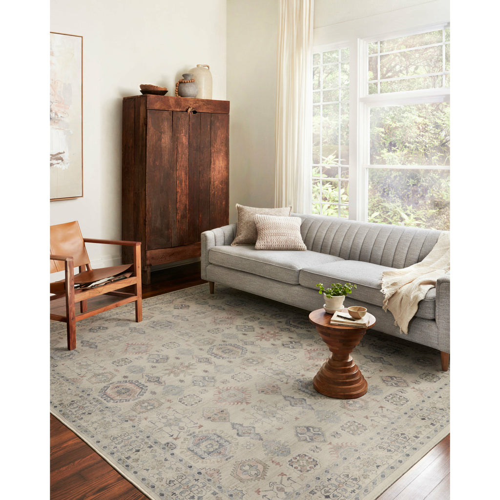 Hathaway Beige / Multi Rug - Light House Co.