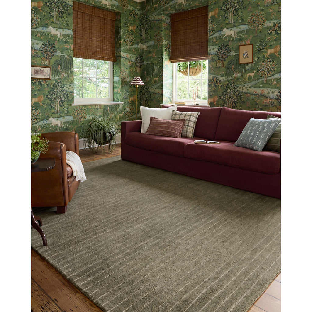 Henry Olive / Ivory Rug | Chris Loves Julia x Loloi - Light House Co.