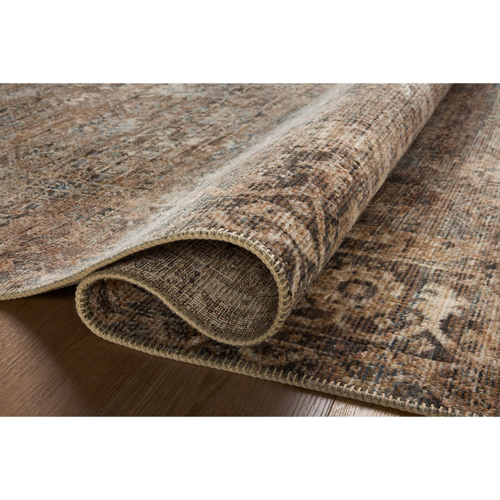 Heritage Mocha / Denim Rug - Light House Co.