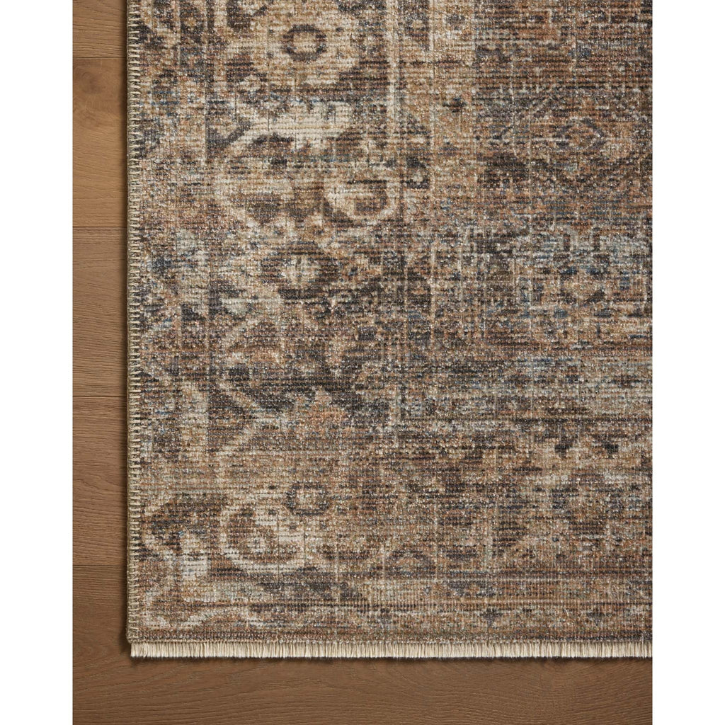 Heritage Mocha / Denim Rug - Light House Co.